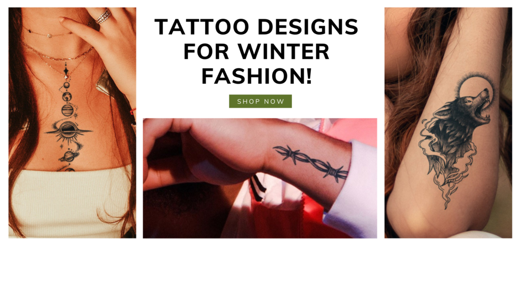 tattoo designs for winter fashion